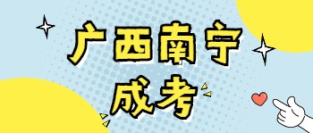 廣西南寧成考報名
