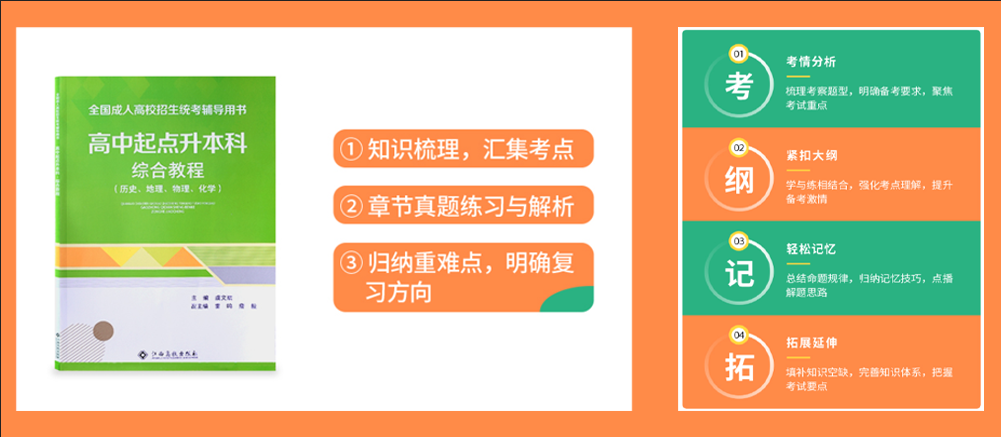 南寧成考輔導教材